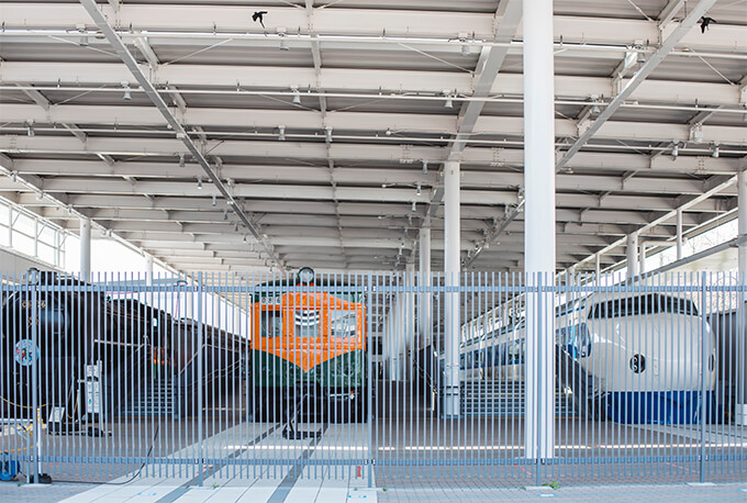 市電車両、廃線跡、ドクターイエロー……鉄道博物館を抜きにしても、梅小路は鉄道好き垂涎のエリアらしい