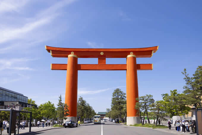 平安神宮の鳥居